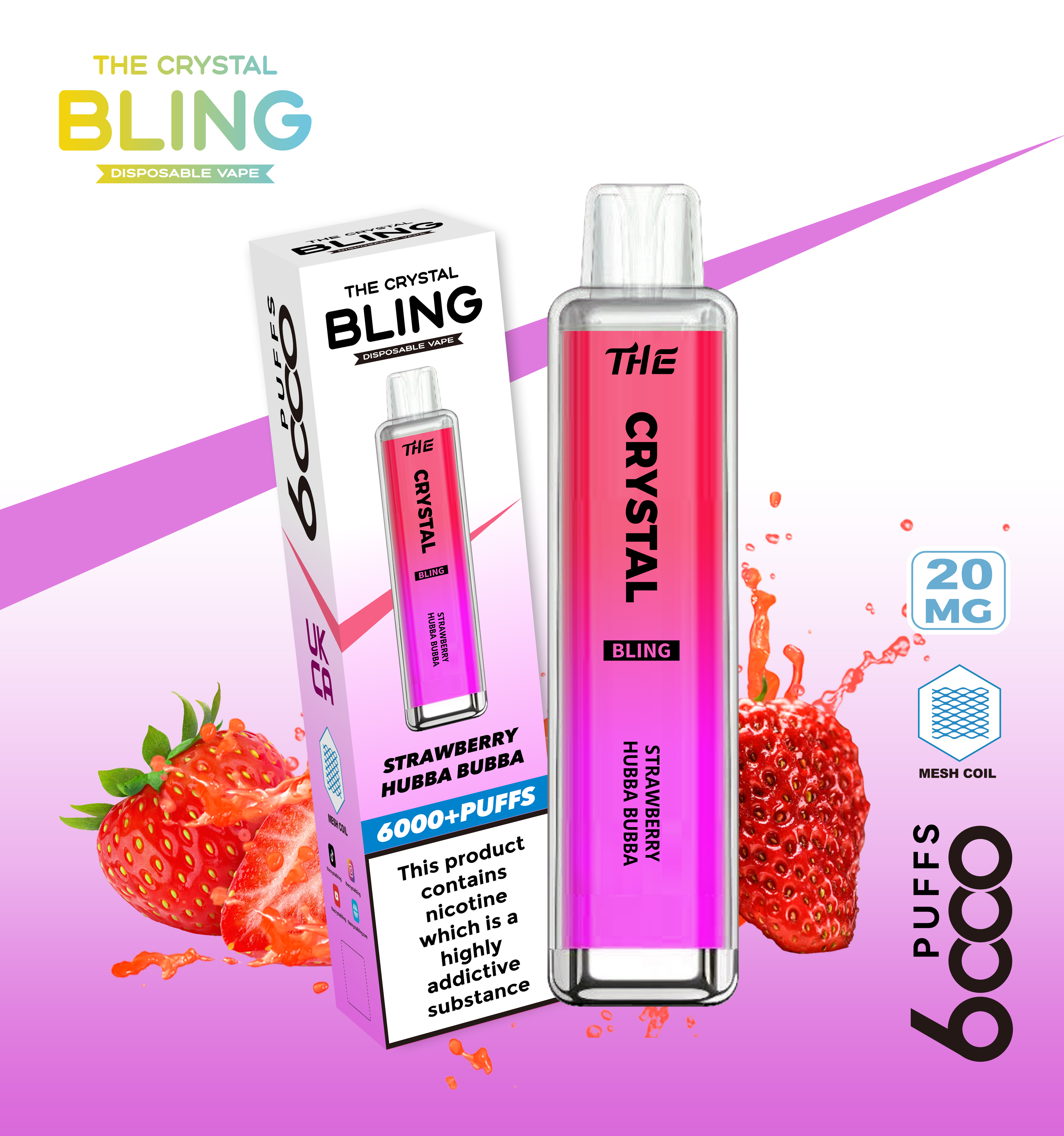 Crystal Blind 6000 Puffs
